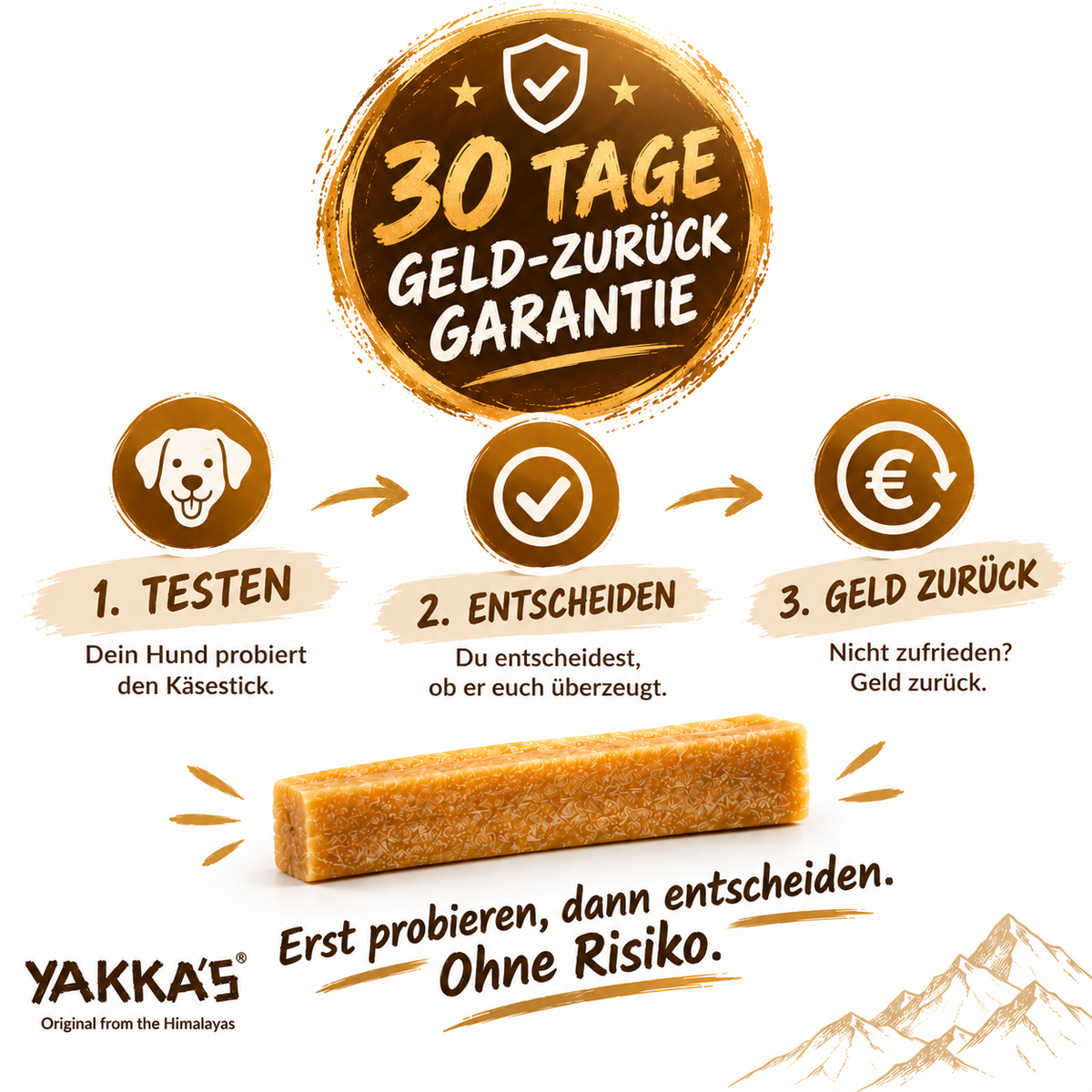 Yakka's Erdnuss-Kaukäse