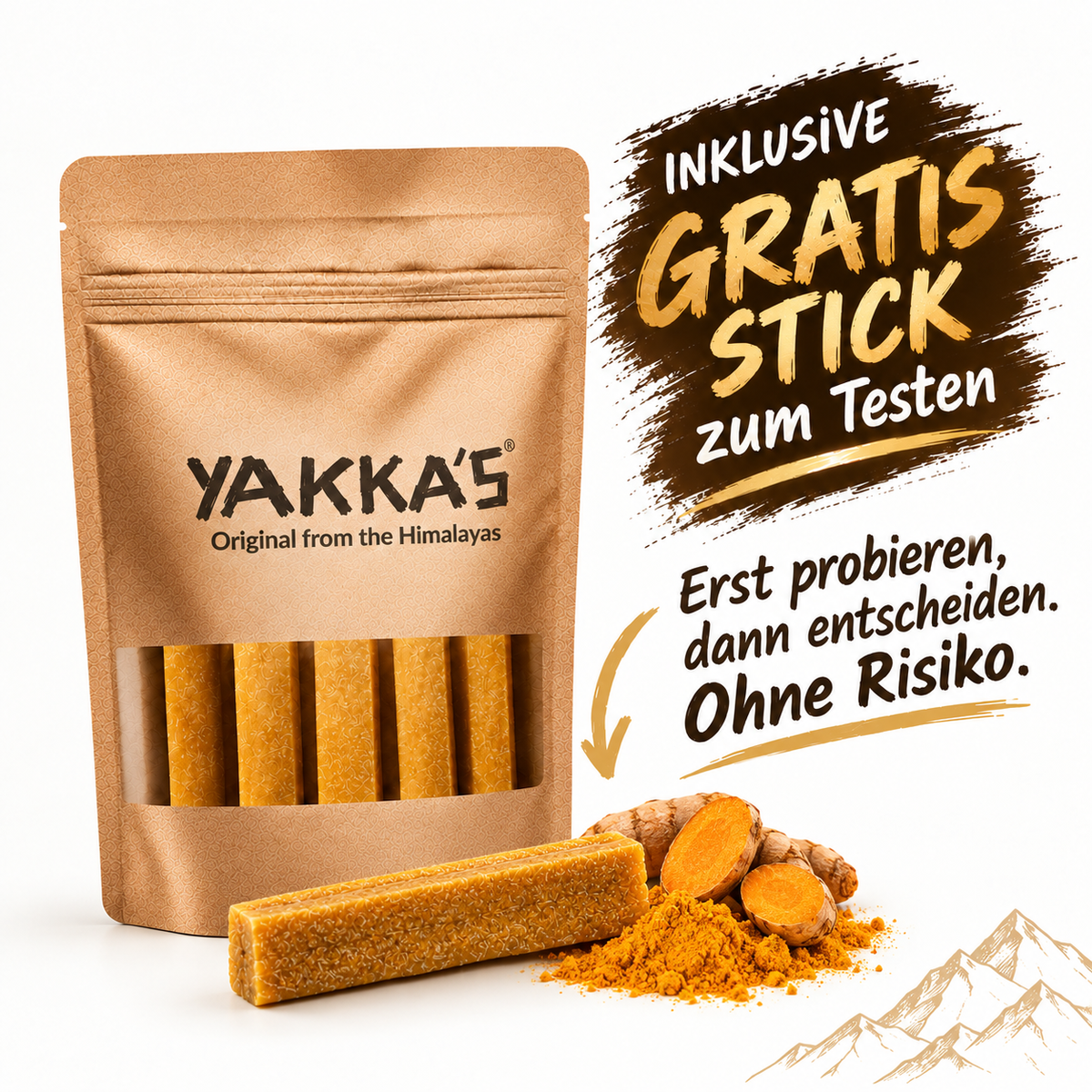Yakka's Kurkuma-Kaukäse