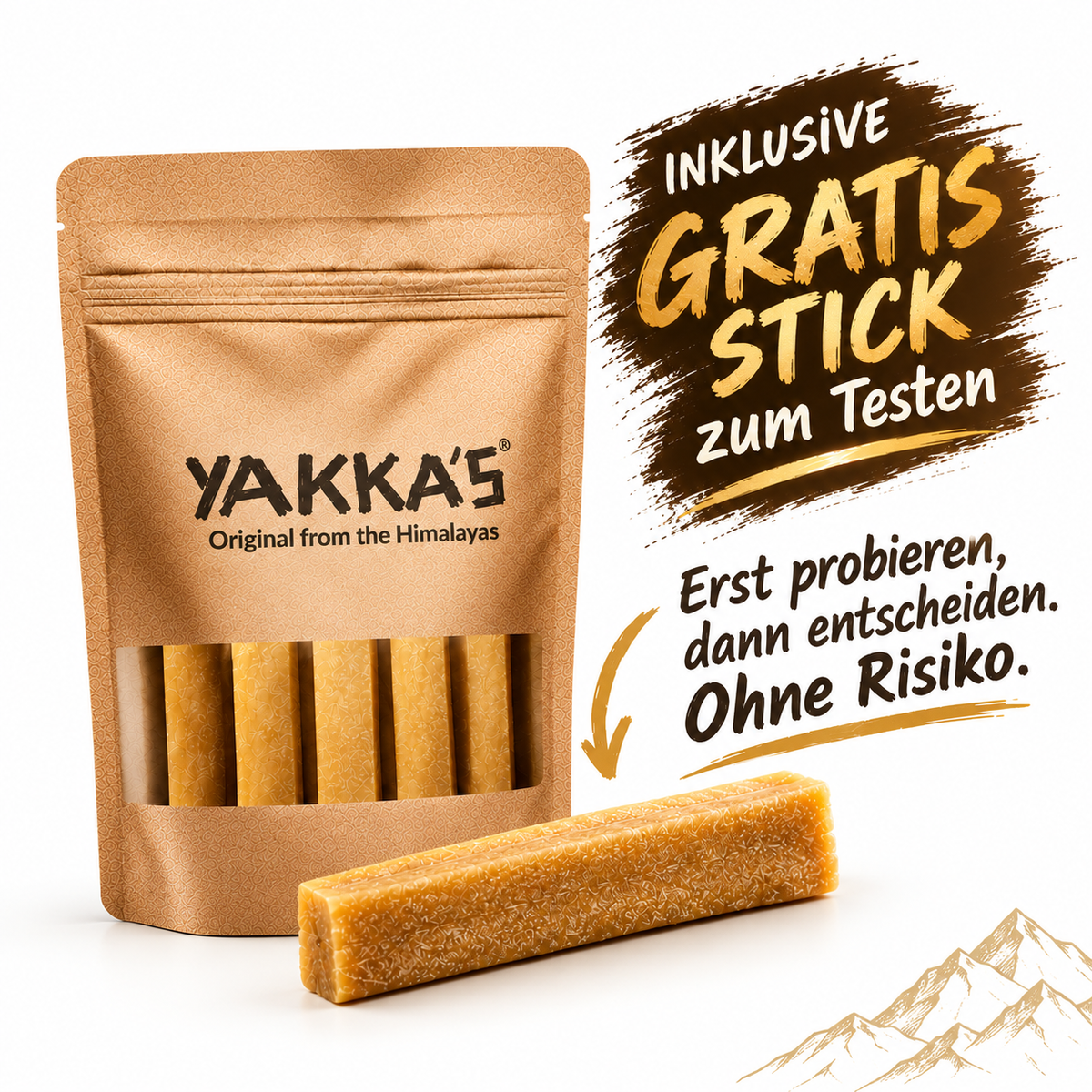 Yakka's Erdnuss-Kaukäse