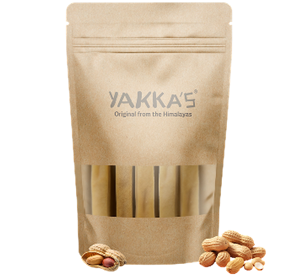 Yakka's Erdnuss-Kaukäse (Groß, 5 Stück pro Packung)