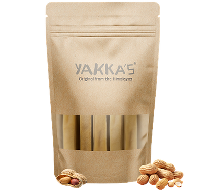 Yakka's Erdnuss-Kaukäse (Groß, 5 Stück pro Packung)