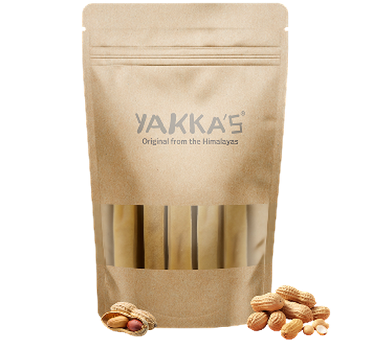 Yakka's Erdnuss-Kaukäse Groß 5 Stück pro Packung