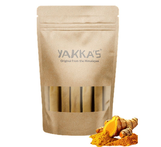 Yakka's Kurkuma-Kaukäse Groß 5 Stück pro Packung