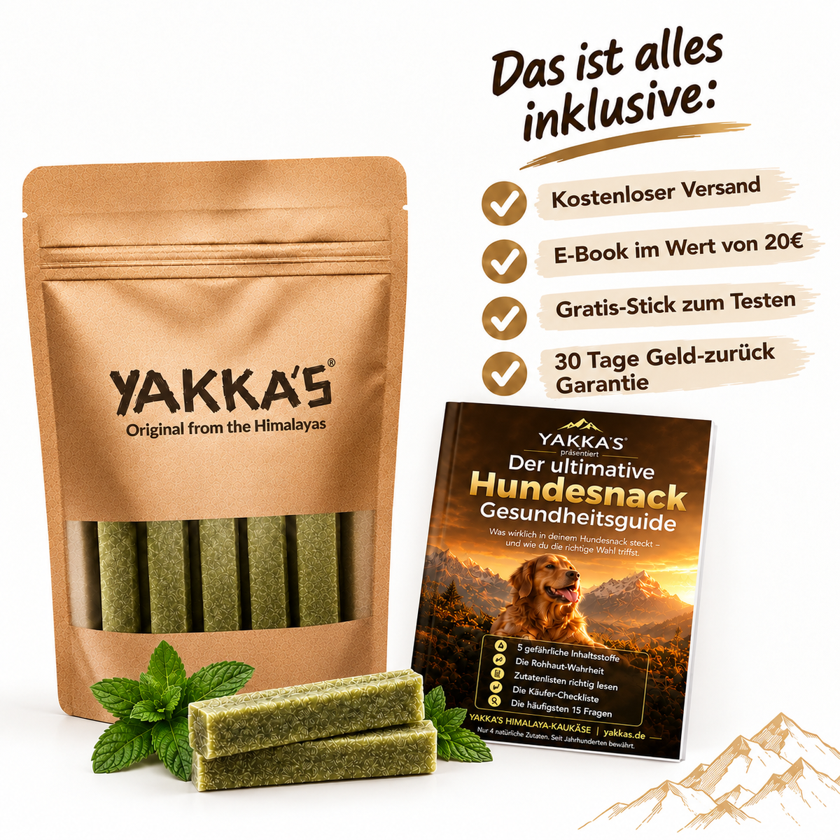 Yakka's Minz-Kaukäse