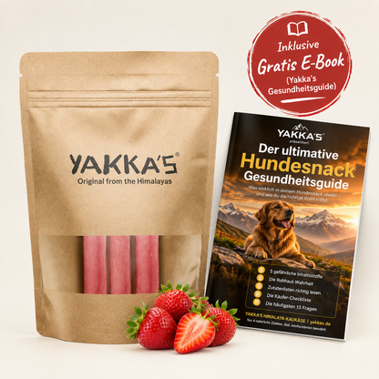 Yakka's Erdbeer-Kaukäse